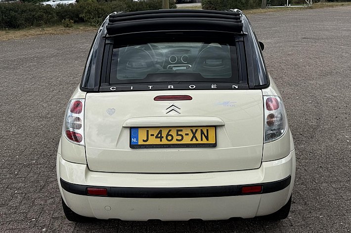 Citroën C3 Pluriel 1.4i AIRCO (STEENKOUD), WERKEND CABRIODAK, 4 ELECT RAMEN, NAVI, BLUETOOTH, CV, SPLINTERNIEUWE KOPPELING, BOEKJES