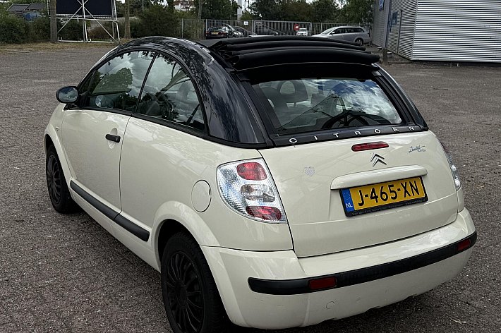 Citroën C3 Pluriel 1.4i AIRCO (STEENKOUD), WERKEND CABRIODAK, 4 ELECT RAMEN, NAVI, BLUETOOTH, CV, SPLINTERNIEUWE KOPPELING, BOEKJES